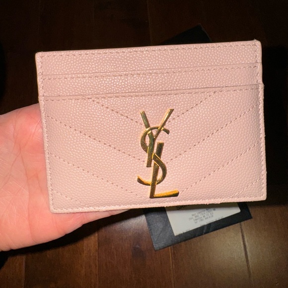-SOLD- YSL card holder - Picture 2 of 6